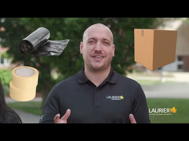 Moving into residence at Laurier? Watch this!