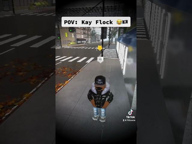 (ROBLOX) KAY FLOCK IN BRONX SHOOTOUT?  #shorts