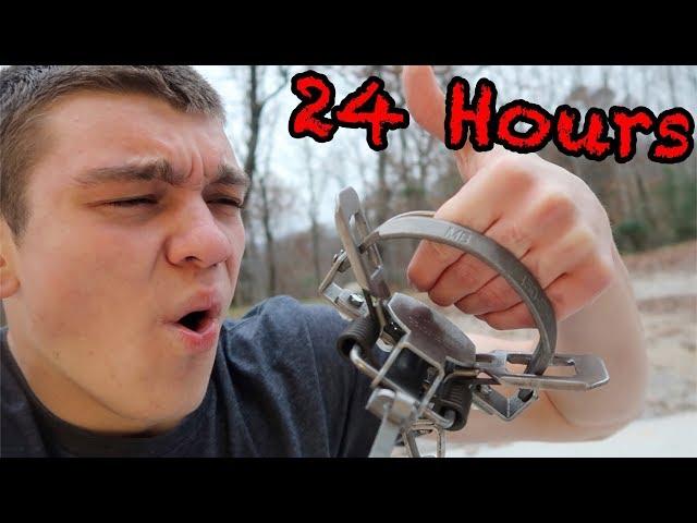 HAND IN STEEL TRAP 24 HOUR CHALLENGE!