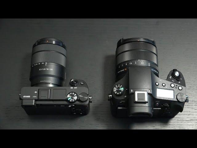 Sony A6400 vs RX10M4