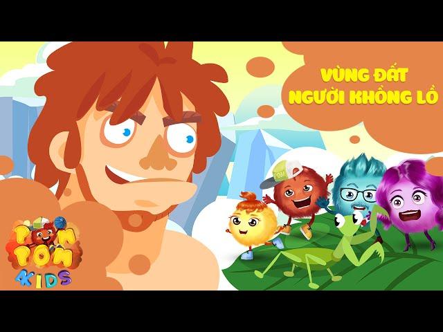 Nhạc VÙNG ĐẤT NGƯỜI KHỔNG LỒ - Bé Học Cơ Thể Con Người - Nhạc Thiếu Nhi  POM POM 4kids