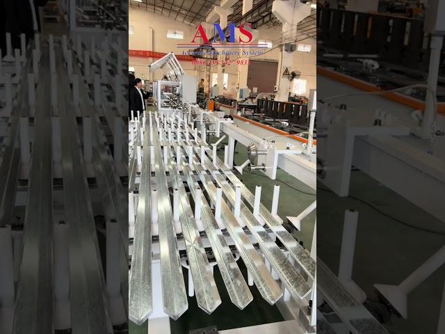 drywall angle channel machine