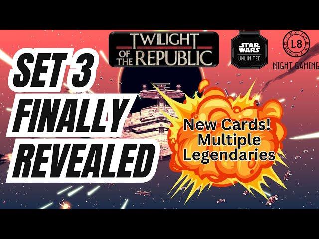 SW:U - Set 3 Revealed Early! - Press Kit with Full Pre-release Kit Packs Opened - Accessory Review