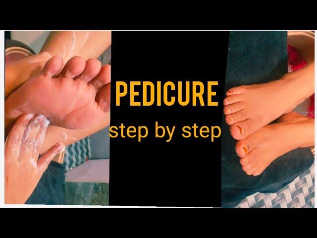 pedicure step by step |pedicure at home @theglowzone8