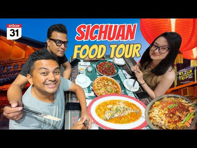 EP #31 Sichuan Food Tour in Chengdu | Extreme Spicy Chinese Food | ഒരു ചൈനീസ്‌ ഫുഡ്‌ ടൂർ ️️