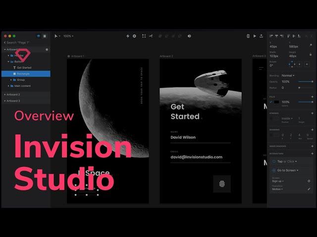 Getting Started with InVision Studio | Tutorial