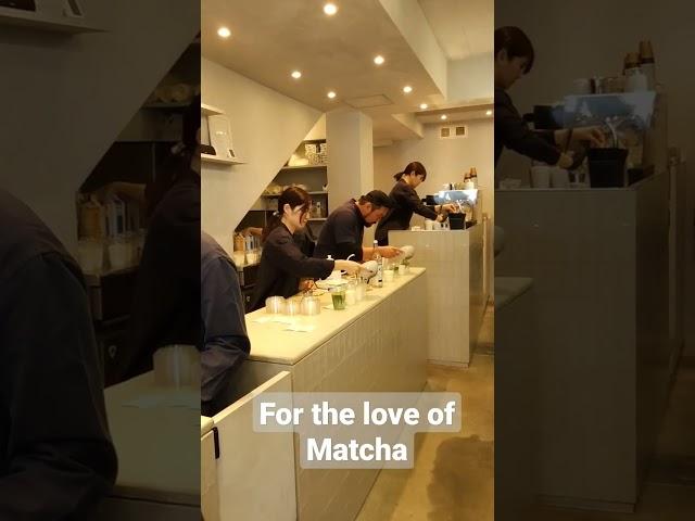 On your next visit to Tsukiji Market make sure to find the Matcha Stand #japan #tokyo