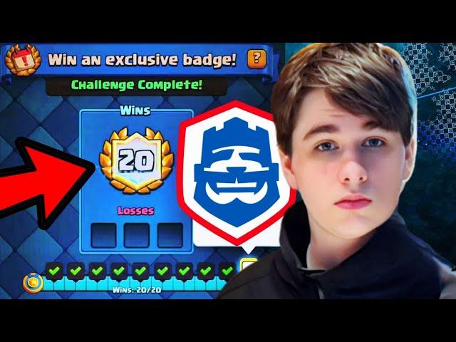 20 WIN CHALLENGE GRINDDD - Clash Royale