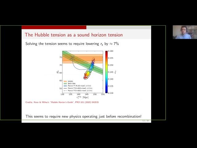 UoS Maths -STAG Event Sunny Vagnozzi  The trouble with Hubble or how not to solve the Hubble tension