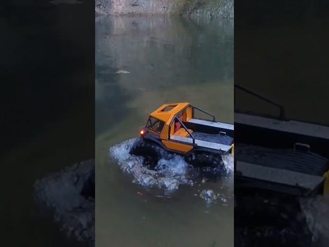 amphibie RC car sherp #amphibiousvehicles  #sherp  #rc #xavierm74