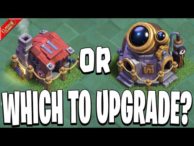 Upgrade Your Barracks or Star Lab for B.O.B? (Clash of Clans)