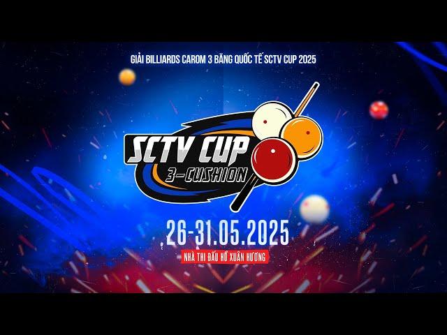  TRỰC TIẾP BÀN 5: Đào Văn Ly - Chí Hùng | GIẢI BILLIARDS CAROM 3 BĂNG QUỐC TẾ - SCTV CUP 2025