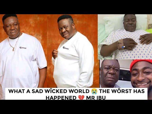 Davido wêêps  as veteran actor mr fake deãth news goes viral 