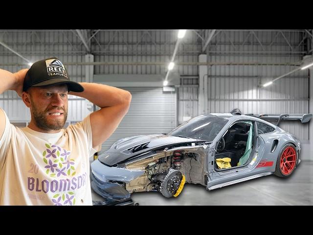 REBUILDING A WRECKED 2024 PORSCHE GT3RS