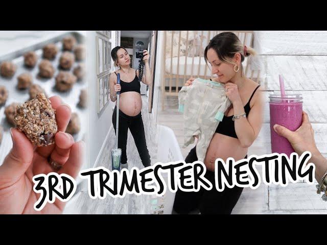 3rd Trimester NESTING: Cleaning, Organizing & Prepping for Baby