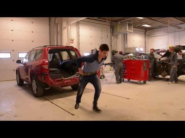 Heninger Toyota Scion Body Shop Technician with Sean Monahan