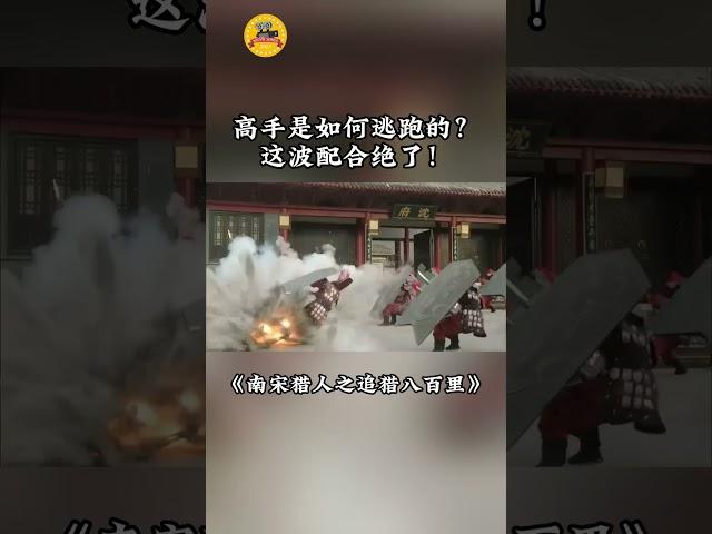 高手是如何逃跑的？这波配合绝了！#南宋猎人之追猎八百里#武侠#动作#剧情#電影 #movie #film
