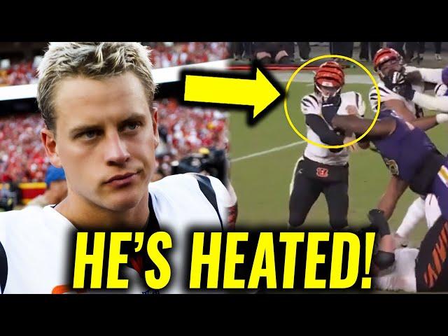 Bengals QB Burrow SLAMS REFS After Loss to Ravens!