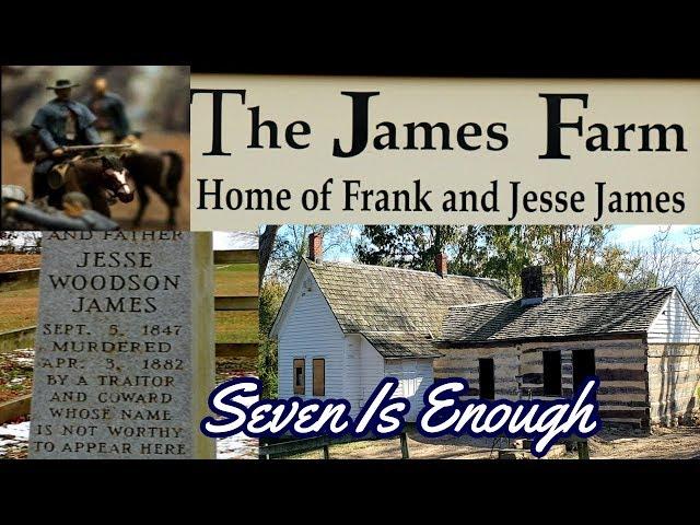 Jesse James Birthplace! James Farm & Museum In Kearney Missouri!