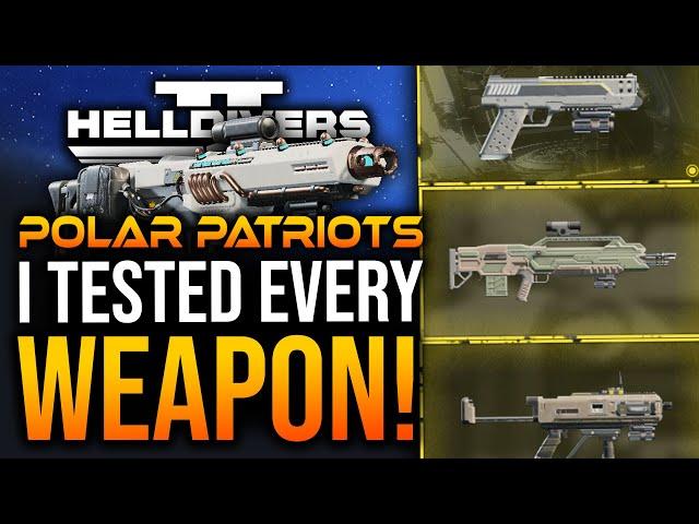Helldivers 2 - Tested the Polar Patriot Warbond!