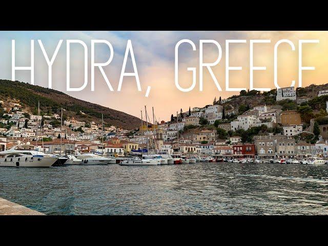 A Relaxing Day Trip to the Island of Hydra, Greece: An Island with No Cars Allowed || Greece Travel