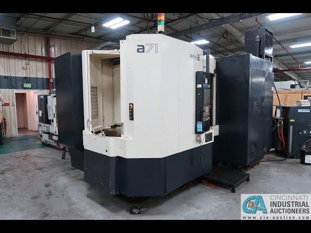 Lot 130 - Impact CNC Auction - **Makino Model A71 CNC Horizontal Machining Center (2008)