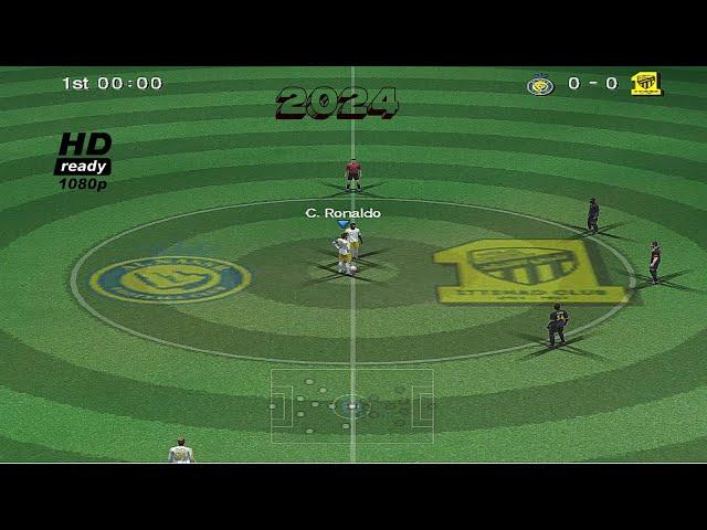 PES 6 - Ittihad Jeddah vs AI Nassr FC Riyadh [1080p60fps]