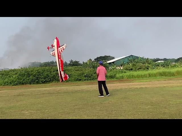 Corvus 100cc Gasoline 3D Aerobatic RC Plane Harapan Indah Aeromodelling Club