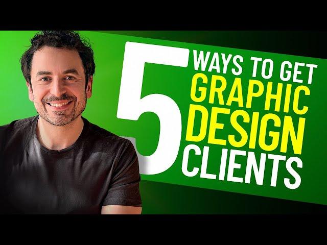 How to Get Clients as a Freelance Graphic Designer | My Approach for 2024