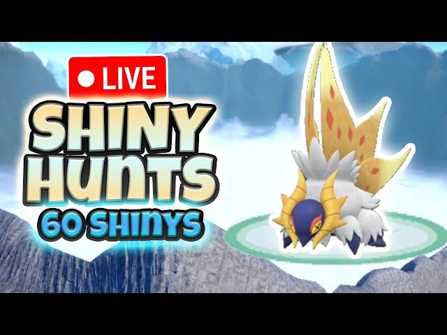 LIVE Shiny Hunting 60 Shiny Pokemon In Scarlet and Violet But There's A Catch!  