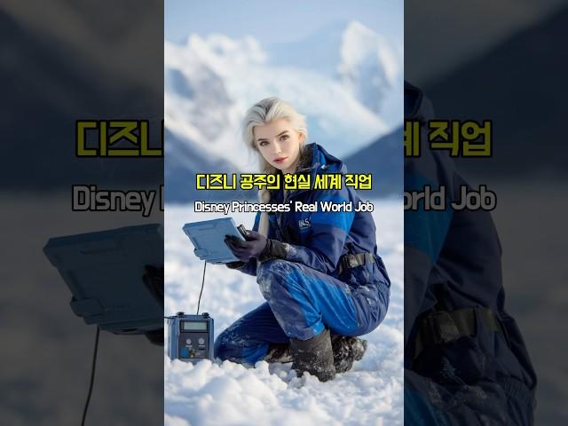 디즈니 공주의 현실 세계 직업 | Disney Princesses' Real World Job
