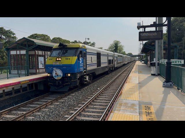 LIRR - June Friday Action on the Montauk Branch at Great River