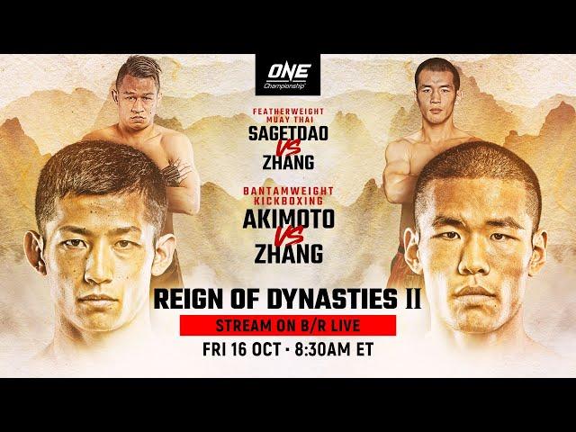 ONE Championship: Reign of Dynasties II (Full Event)