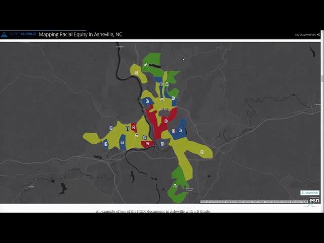 GIS and Mapping Racial Equity in Asheville, North Carolina