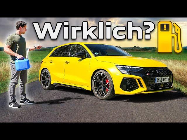 Über 30 Liter!? So viel verbraucht der Audi RS 3 wirklich!