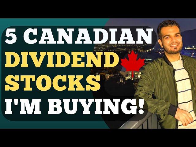 5 BEST CANADIAN DIVIDEND STOCKS 2022 | Canadian Stocks To Buy Now | Top TSX Stocks