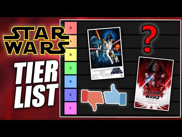 STAR WARS Tier List with Jedi Jive! - All New Nerds Podcast