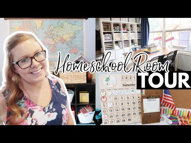 COME LEARN WITH US!  || 1st Grade + Preschool + Toddler Homeschool Room + Playroom Tour