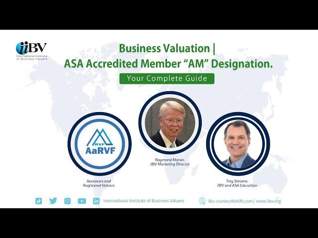 Everything You Need to Know About Accredited Member (AM) designation | Business Valuation