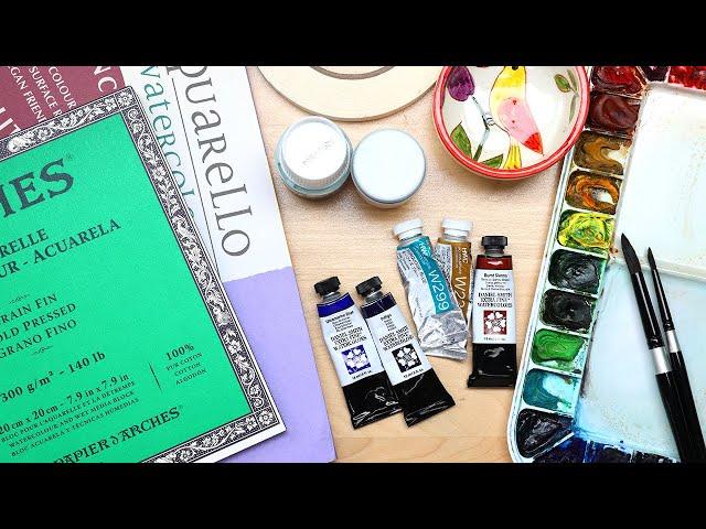 Are Your Watercolor Supplies Wearing Out? 5 Essentials You Didn’t Know You Need to Replace