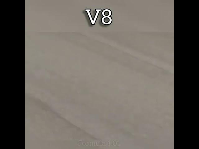 V12, V10, V8, V6 sounds 