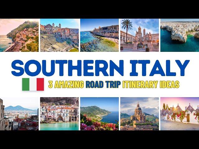 Southern Italy Road Trip: The Best of Southern Italy Road Trip Itinerary Ideas | Italy Travel Guide