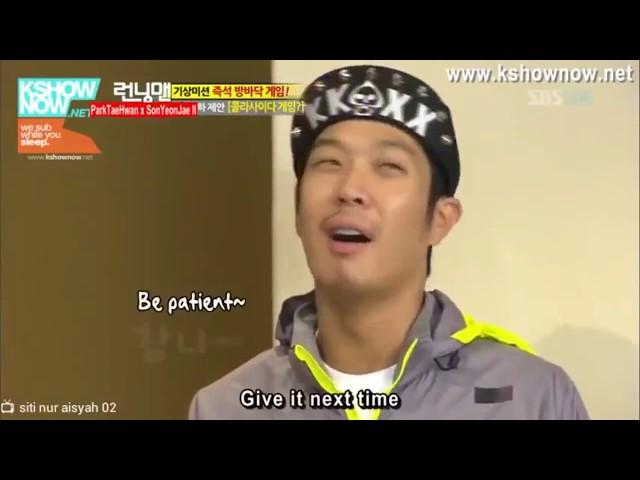 Yoo Jae Suk & Haha Child Fight