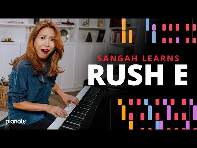 Professional Pianist Learns Rush E On The Spot 