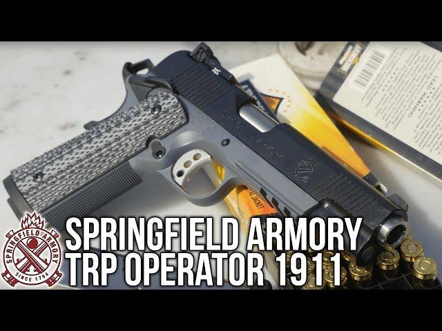 Springfield Armory TRP Operator 1911 Review and Water Submersion