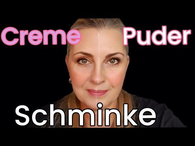 Creme oder Puder Kosmetik | Produkt Vergleich | Tipps |  Anfänger