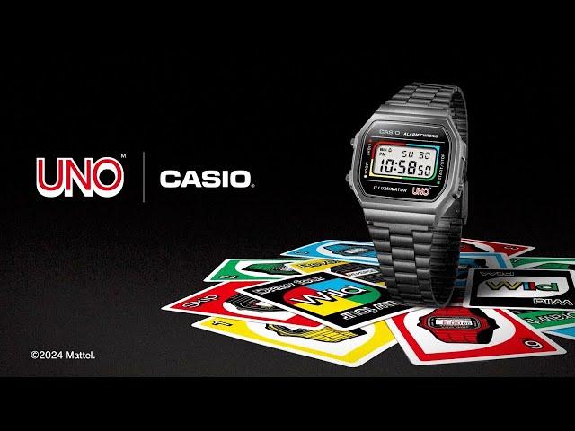 UNO™ × CASIO: A158WEUC-1