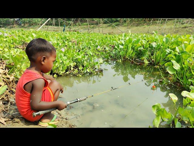 Best Hook fishing 2022|Smart Boy hunting fish by fish hook From beautiful naturePart-58