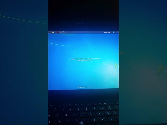 Windows 7 updates on a virtual box final episode 1