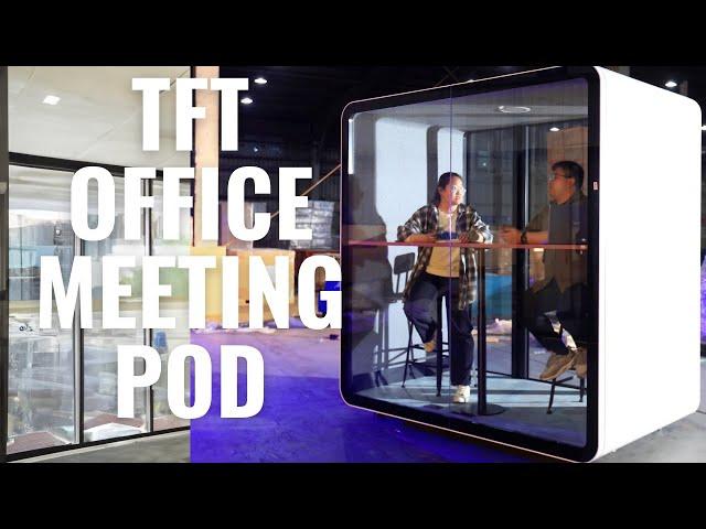 Discover Tranquility in a Buzzing Office: A Detailed Look into our 4-Person Soundproof Meeting Booth